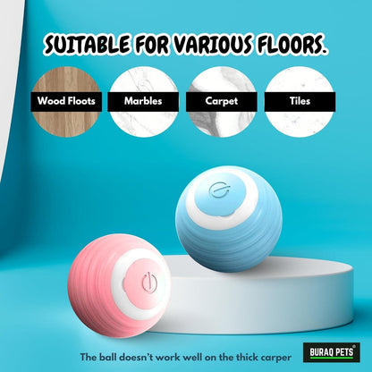 Pets Smart Gravity 360 Degree Self Rolling Ball Toy